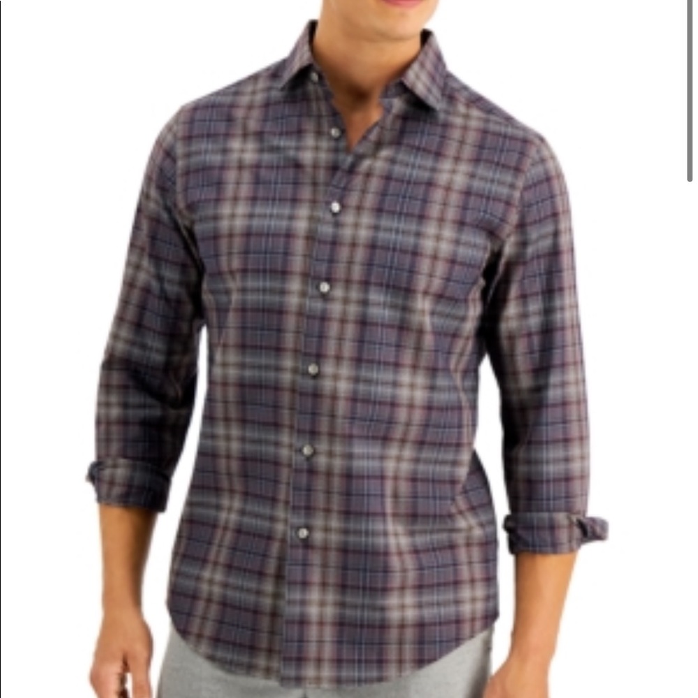 Tasso Elba Men's Ogesso Plaid Shirt